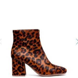 Madewell Amalia Leopard Genuine Calf Hair Boot